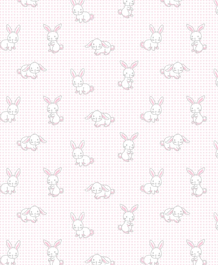 Kissy Kissy Pink Bunnies Converter Gown