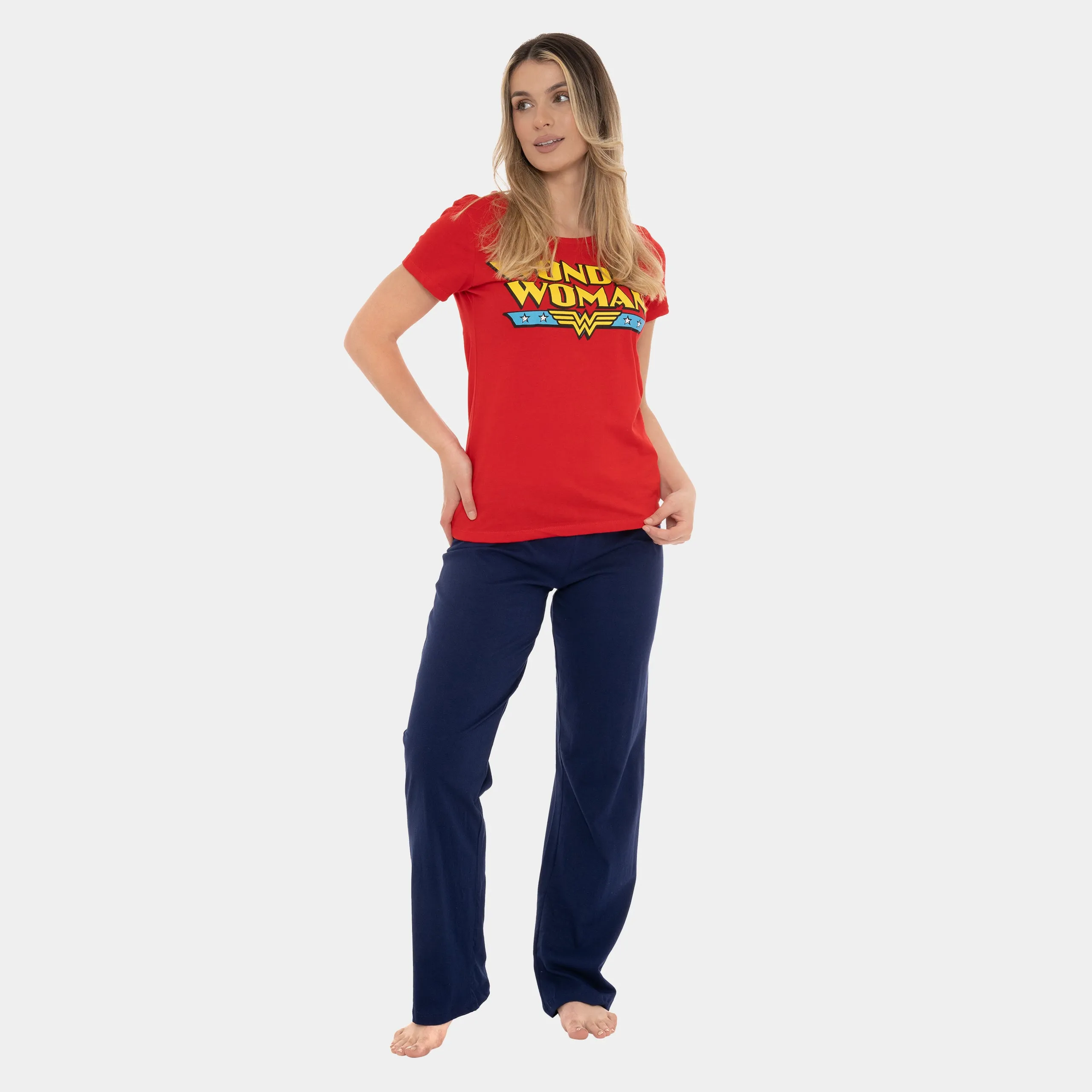 Ladies Wonder Woman Pajamas