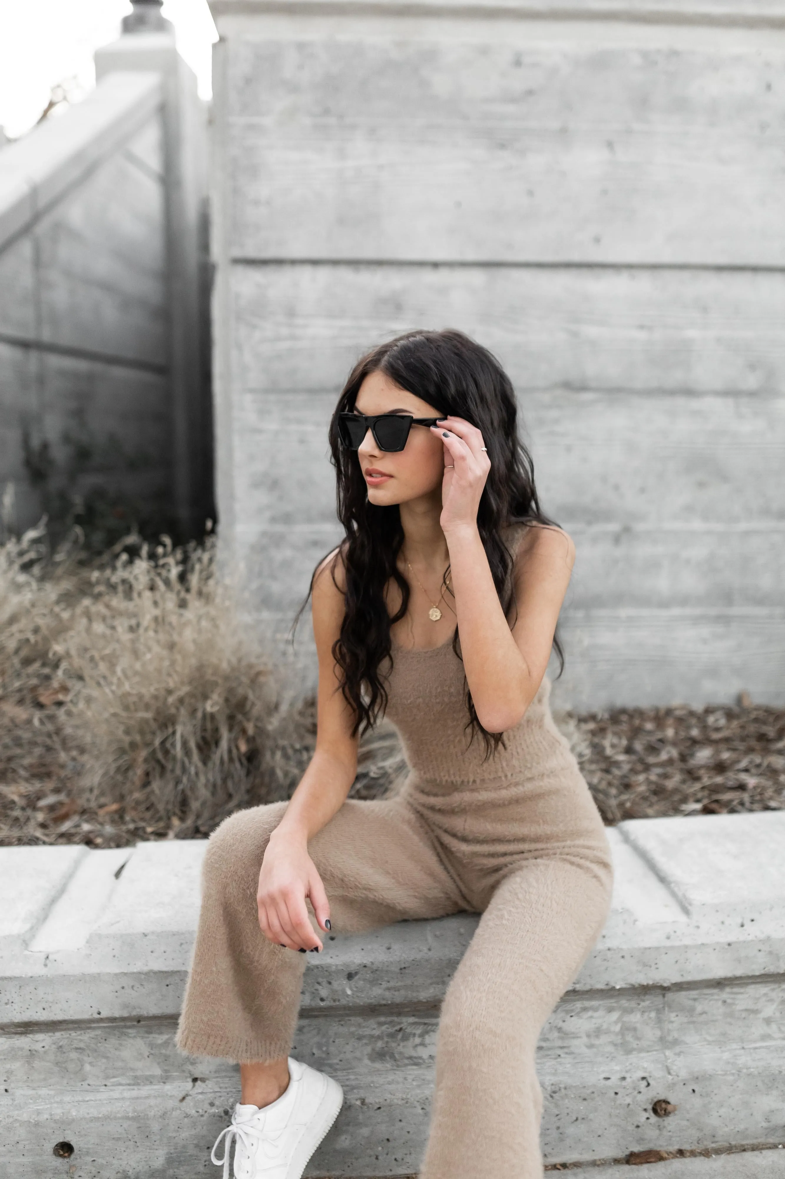 Laid back knit pants
