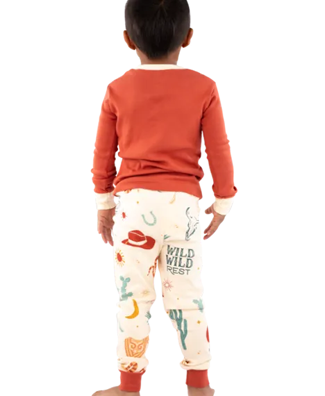 Lazy One Kid's Wild Wild Rest Pj Set