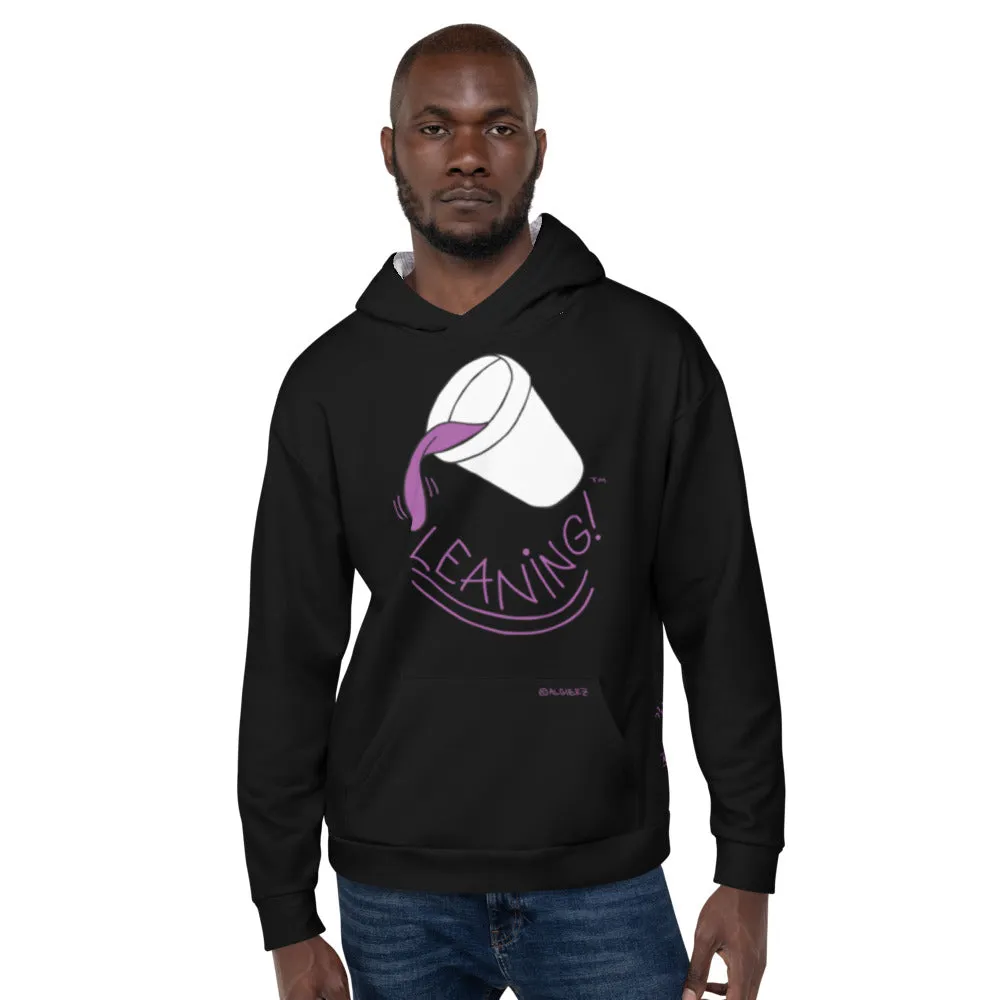 Leaning // Pull-Over Hoody Sweatshirt (black)
