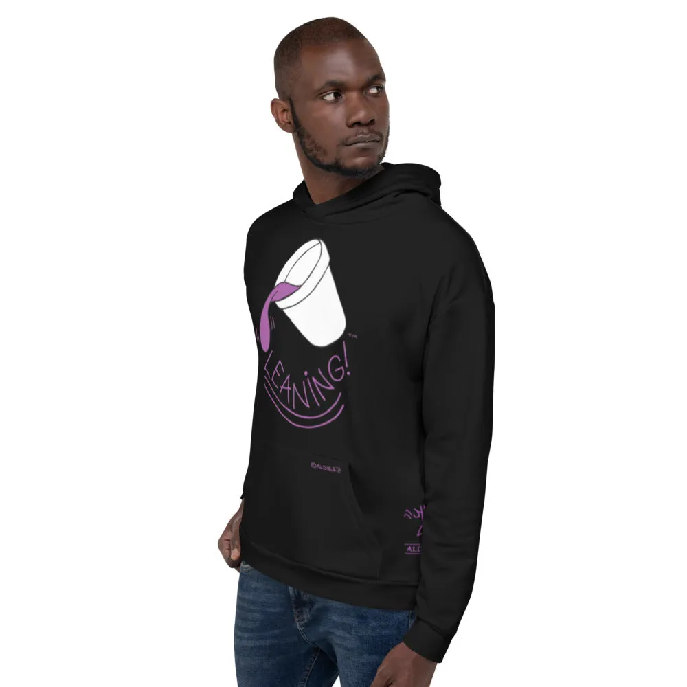 Leaning // Pull-Over Hoody Sweatshirt (black)