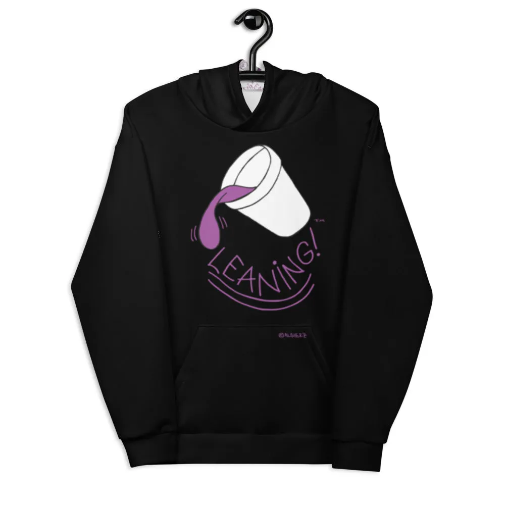 Leaning // Pull-Over Hoody Sweatshirt (black)