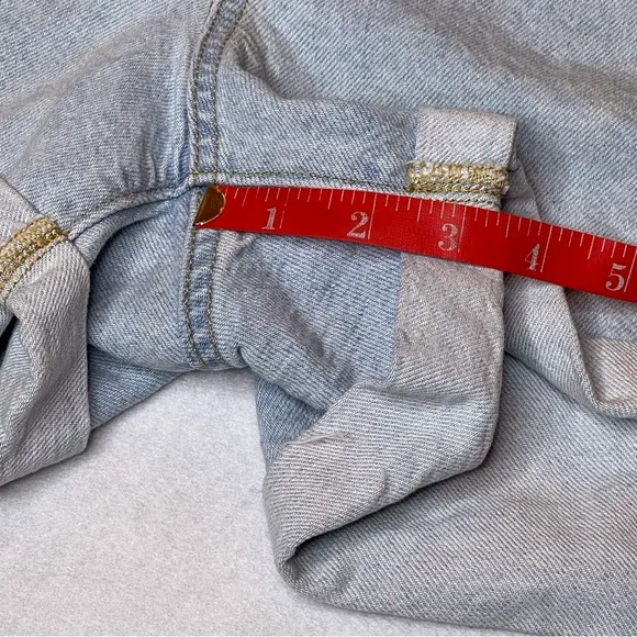 Levi’s denim shortalls overalls light blue wash Plus Size 24