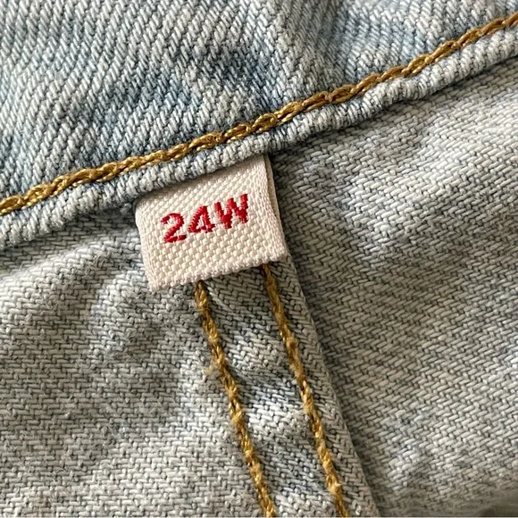 Levi’s denim shortalls overalls light blue wash Plus Size 24