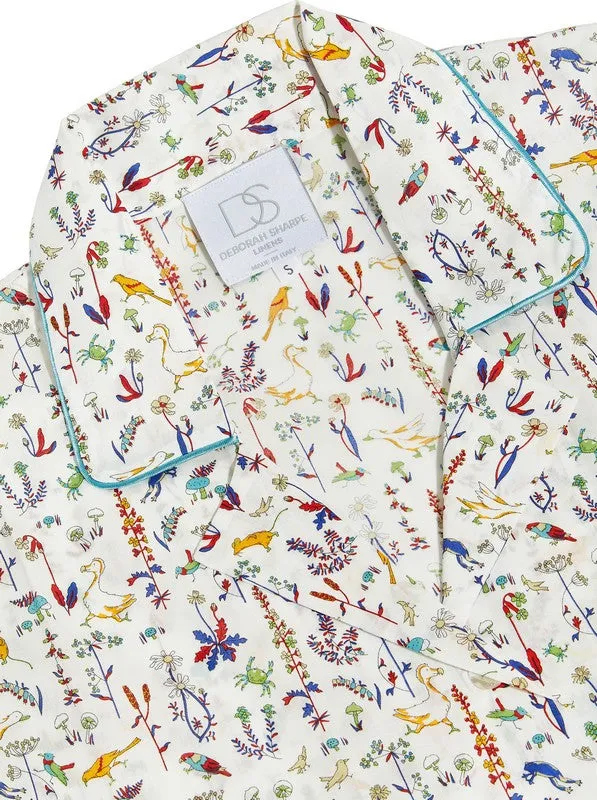 LIBERTY COTTON PAJAMAS - ZZzz PRINT DESIGN
