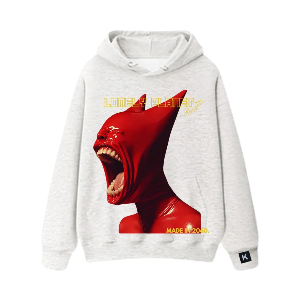 LONELY PLANET Scram Monster 'Devil's horns‘Hoodie (Two)
