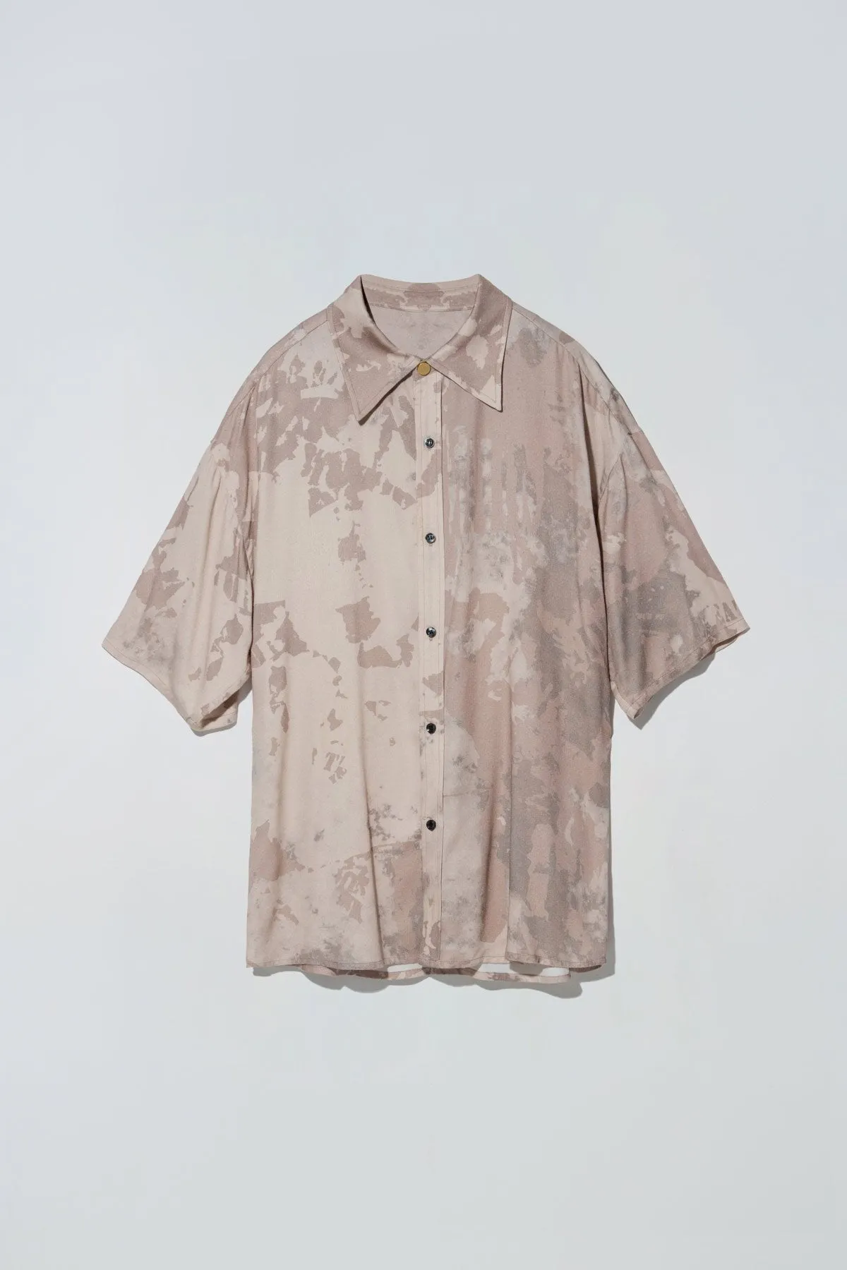 Lost ID Print Dazed Shirt Black