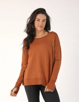 Lounge Long Sleeve: Cinnamon