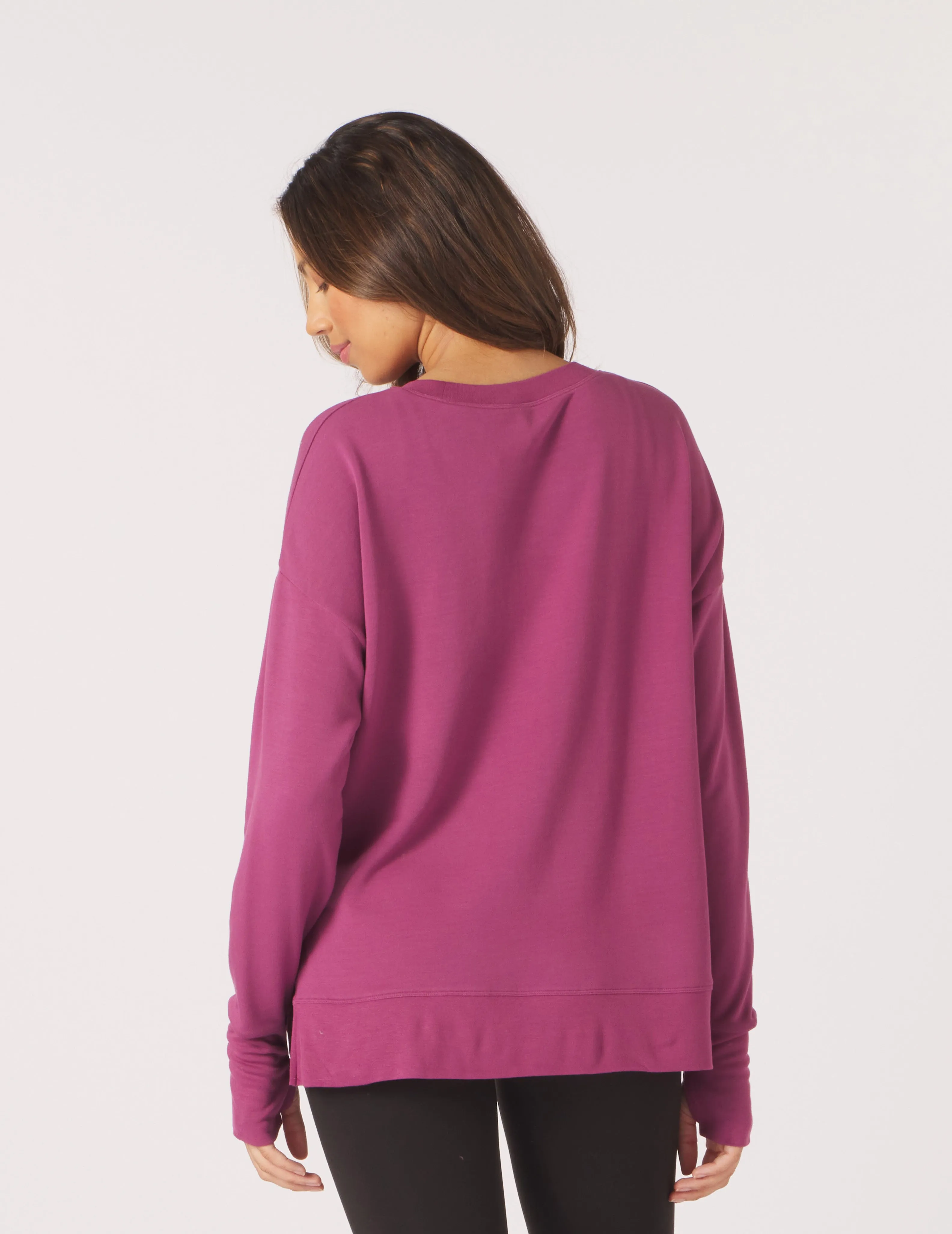 Lounge Long Sleeve: Rouge