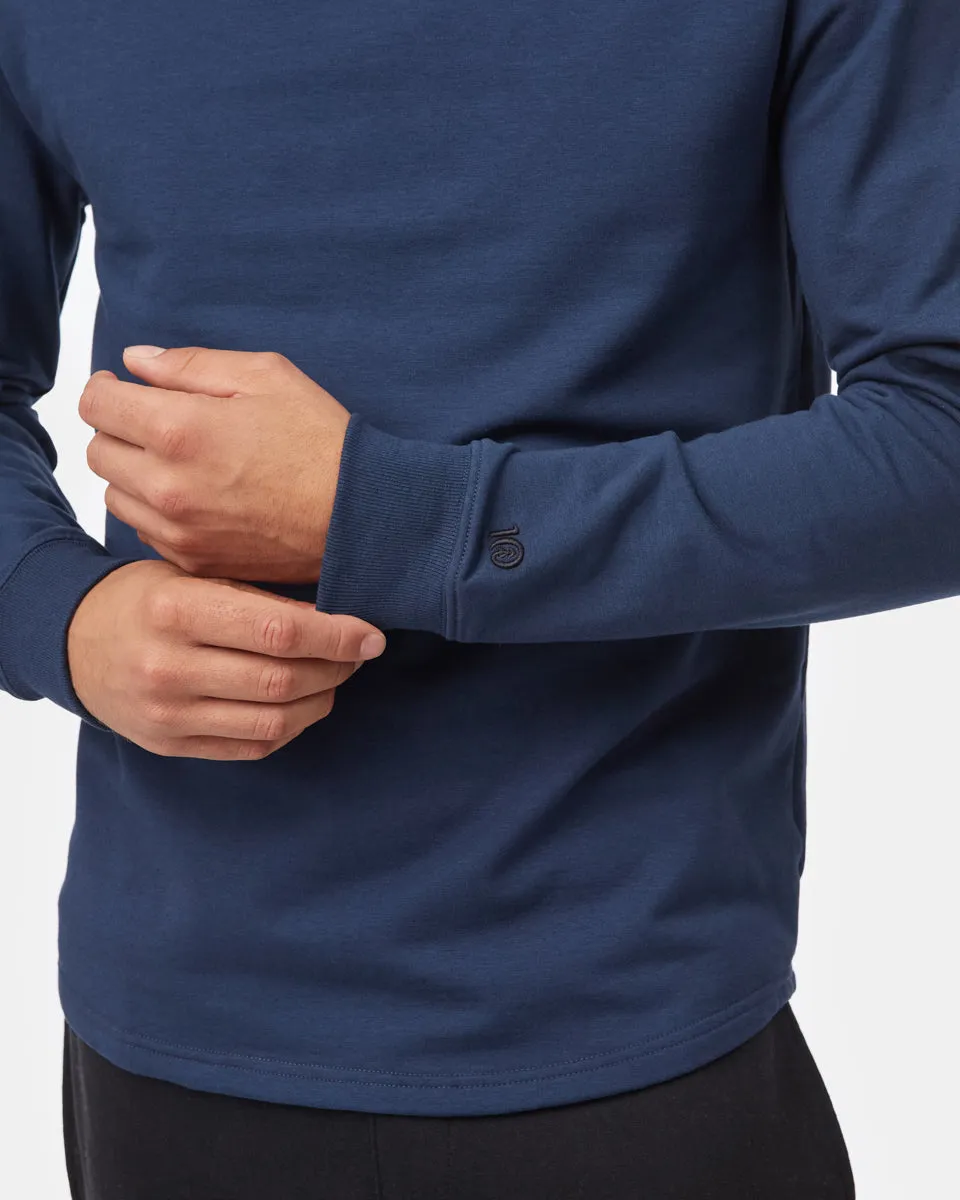 Lounge Shirt Tail Hem Crew