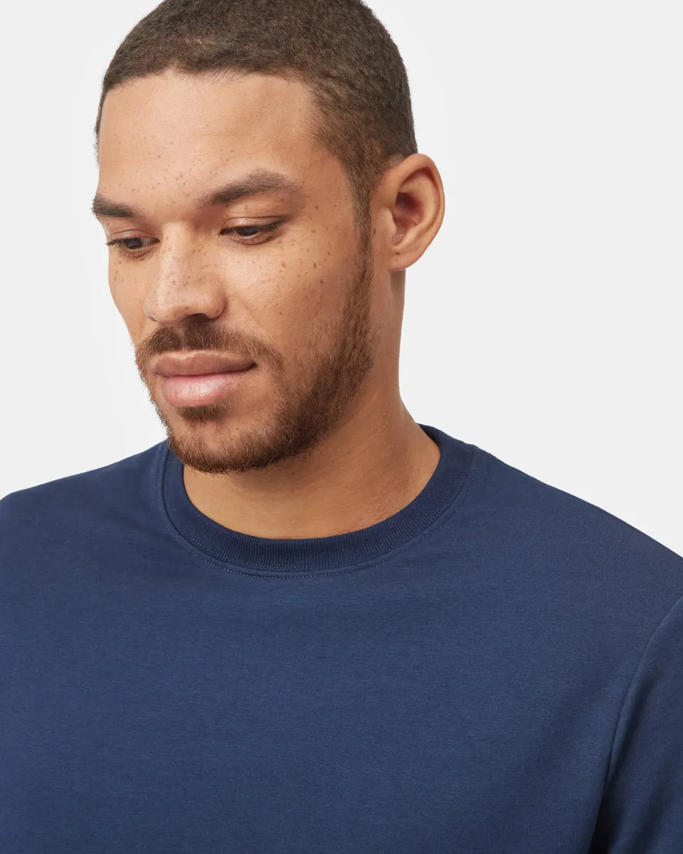 Lounge Shirt Tail Hem Crew
