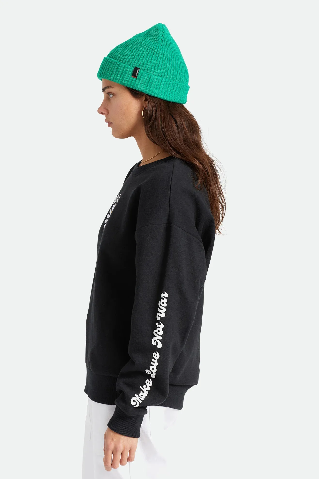Love Not War Crew - Black
