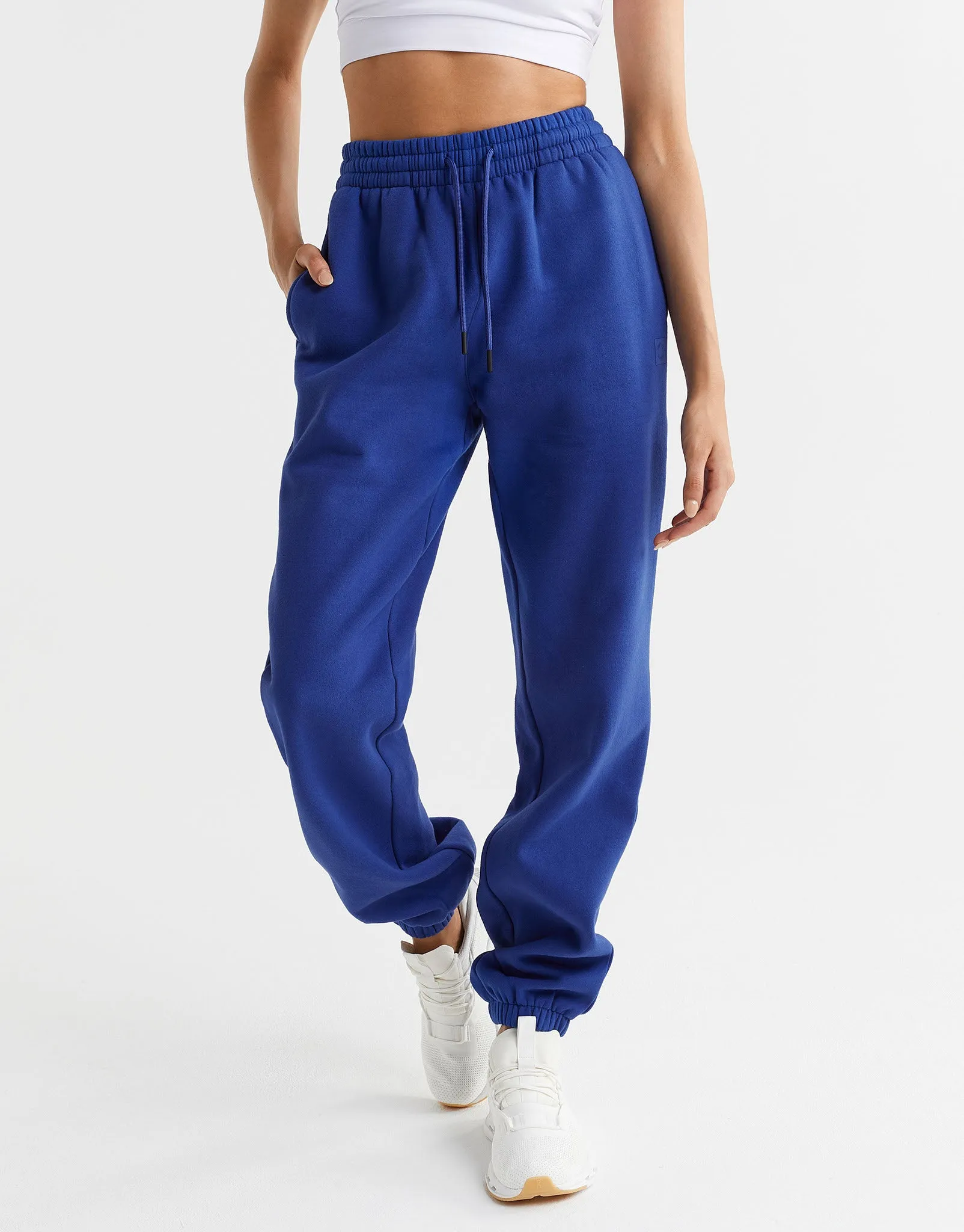 Lucy Track Pant in Cobalt Blue