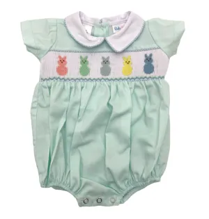 Lulu Bebe Peeps Smocked Boy Bubble