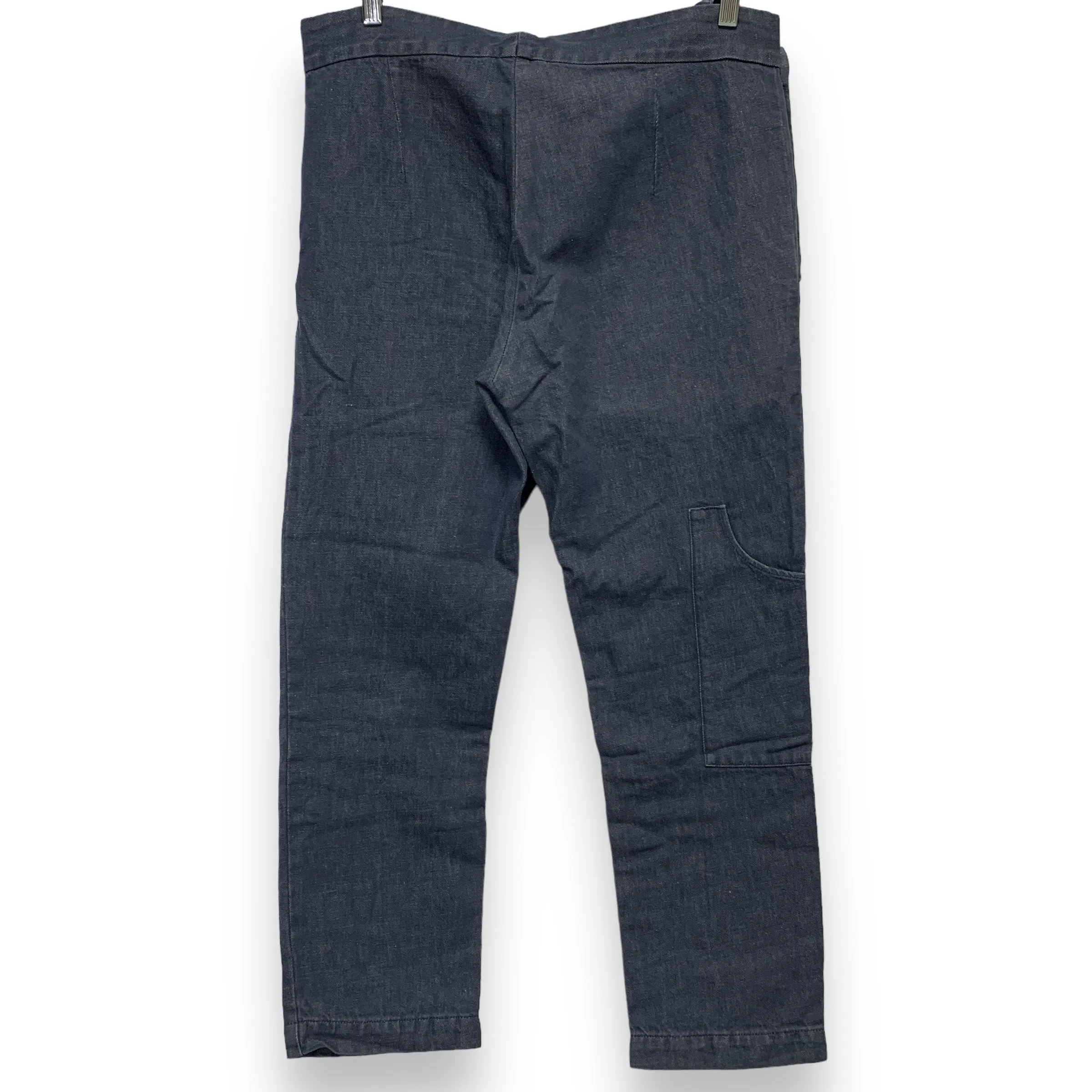 [M] Visvim 14SS SS Seabee Pant DMGD Cotton/Linen overalls braces