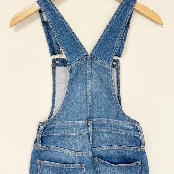 MADEWELL Denim Overalls Jumpsuit Skinny Jansing Wash Size XS Like New!