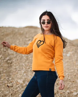 Map to the heart Women's Sweatshirts