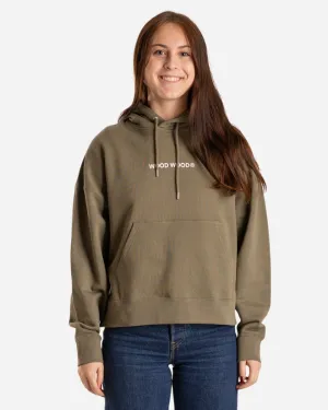 Mary logo hoodie -  Dusty Green