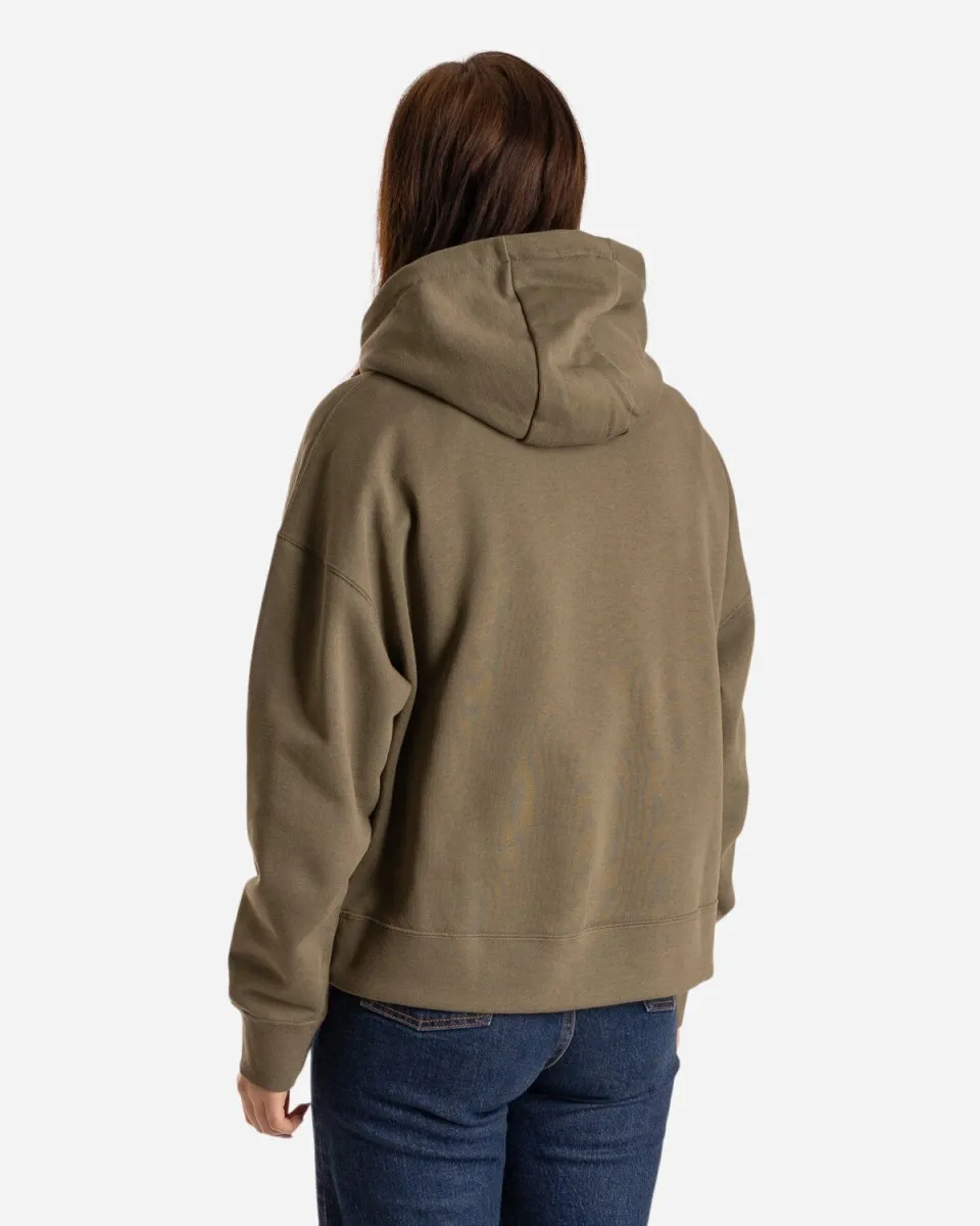Mary logo hoodie -  Dusty Green