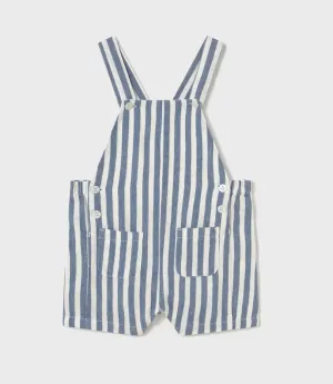 Mayoral Baby Boy Blue Stripe Overalls