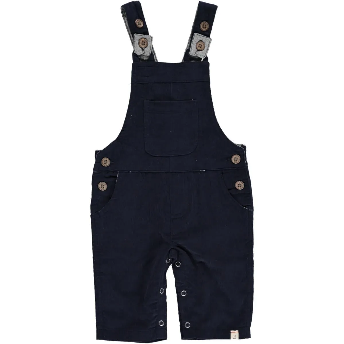 Me & Henry Harrison Cord Overalls - Navy