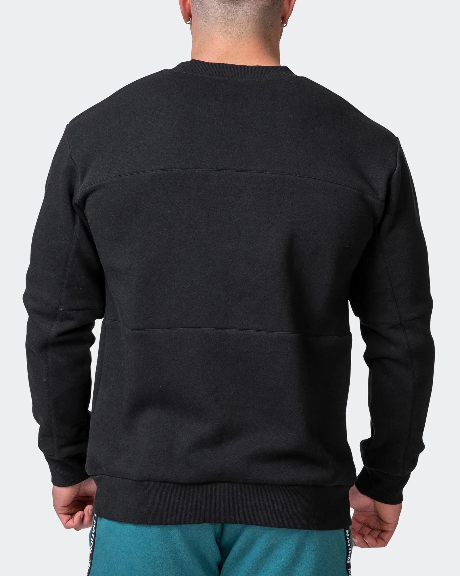 Mens Lounge Jumper - Black