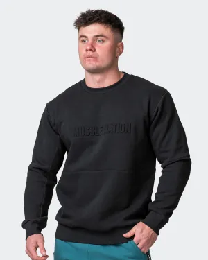 Mens Lounge Jumper - Black