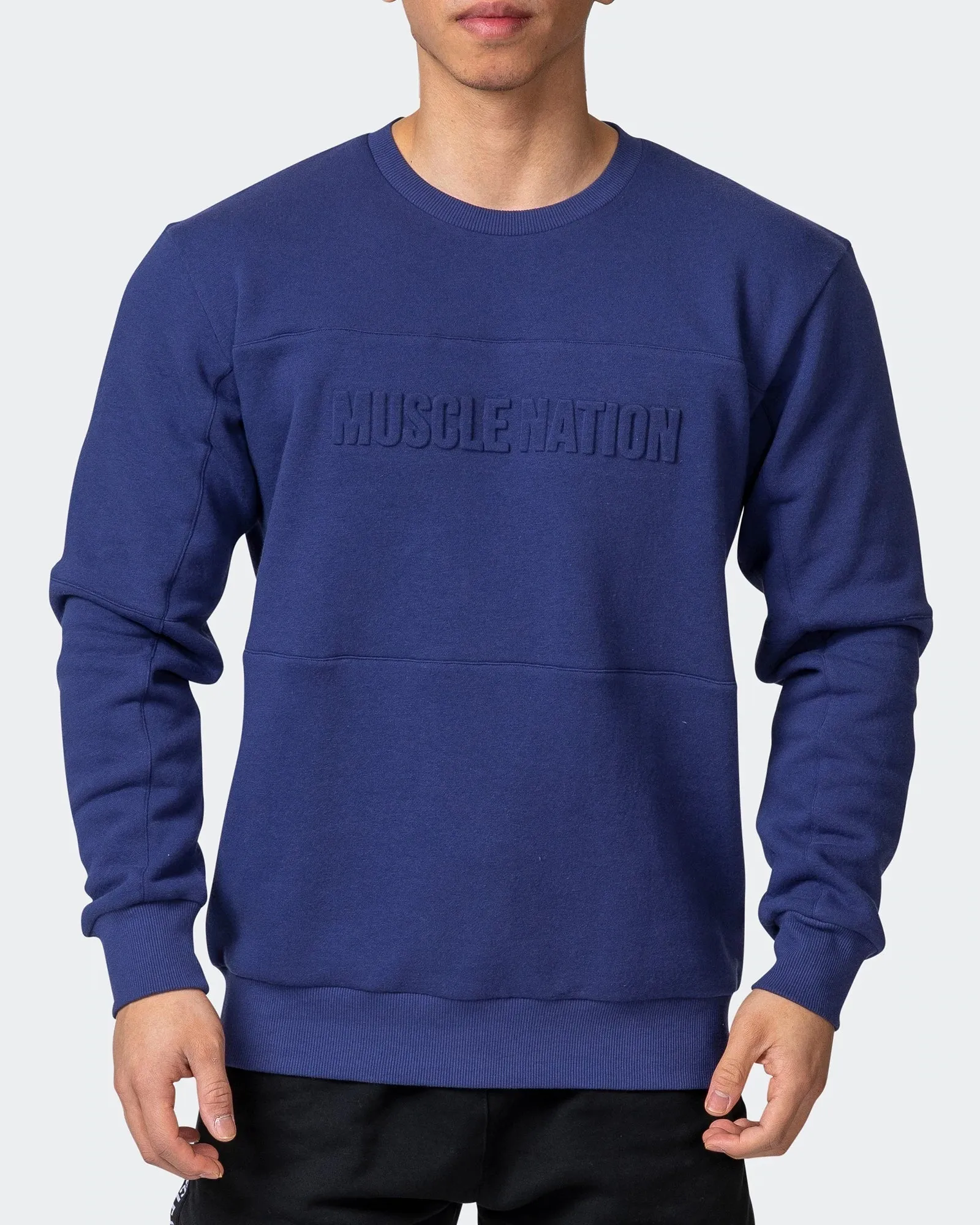 Mens Lounge Jumper - Dark Cobalt
