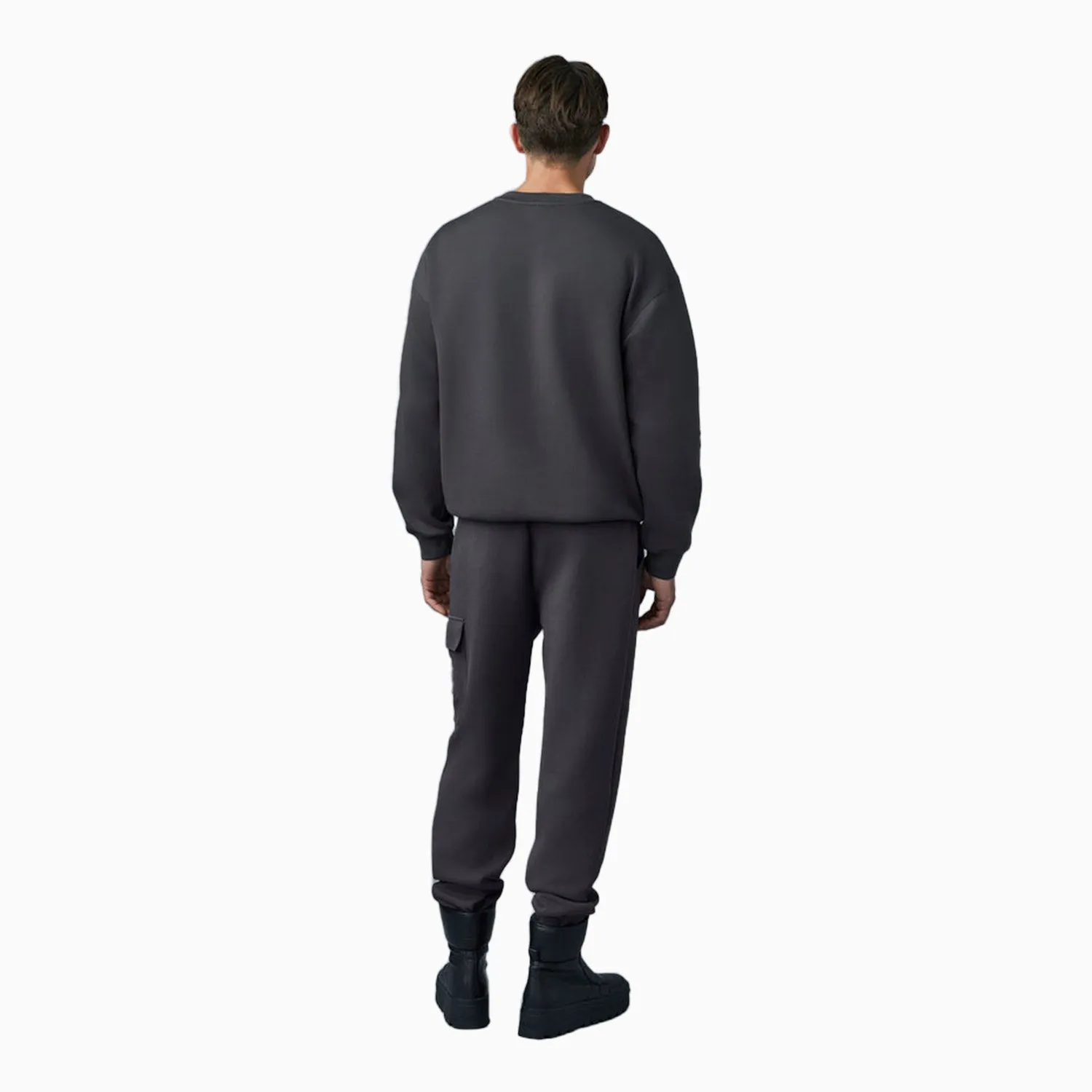 Men's MAX-VT Double Face Jersey Sweatshirt With Embroidered Logo