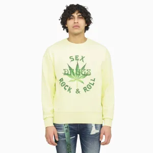 Men's Novelty Fleece Crew Neck Sweatshirt