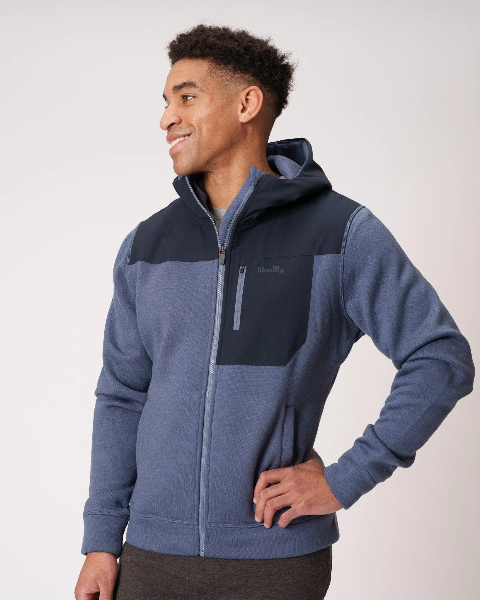 Merino Fleece Zip Hoodie