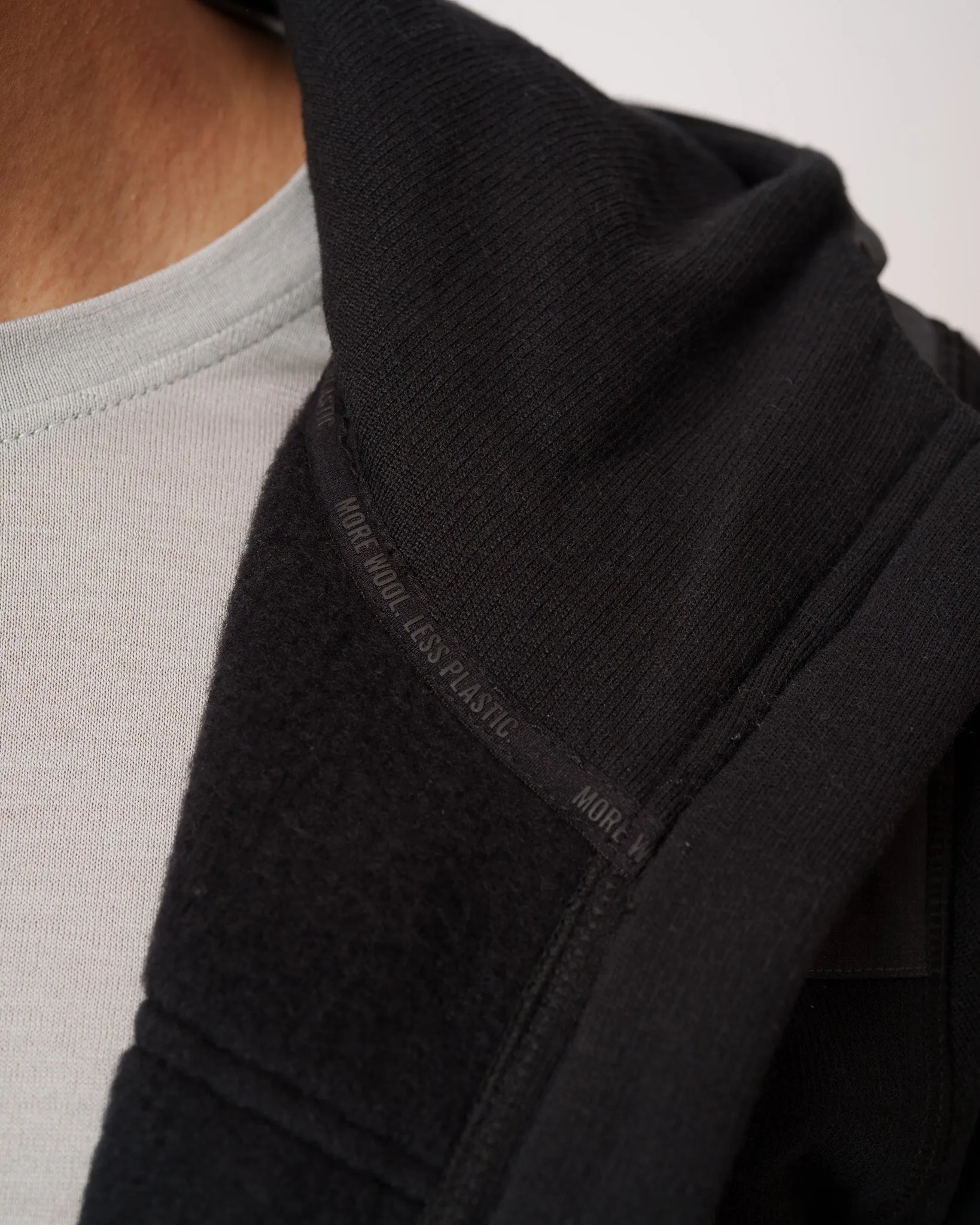 Merino Fleece Zip Hoodie