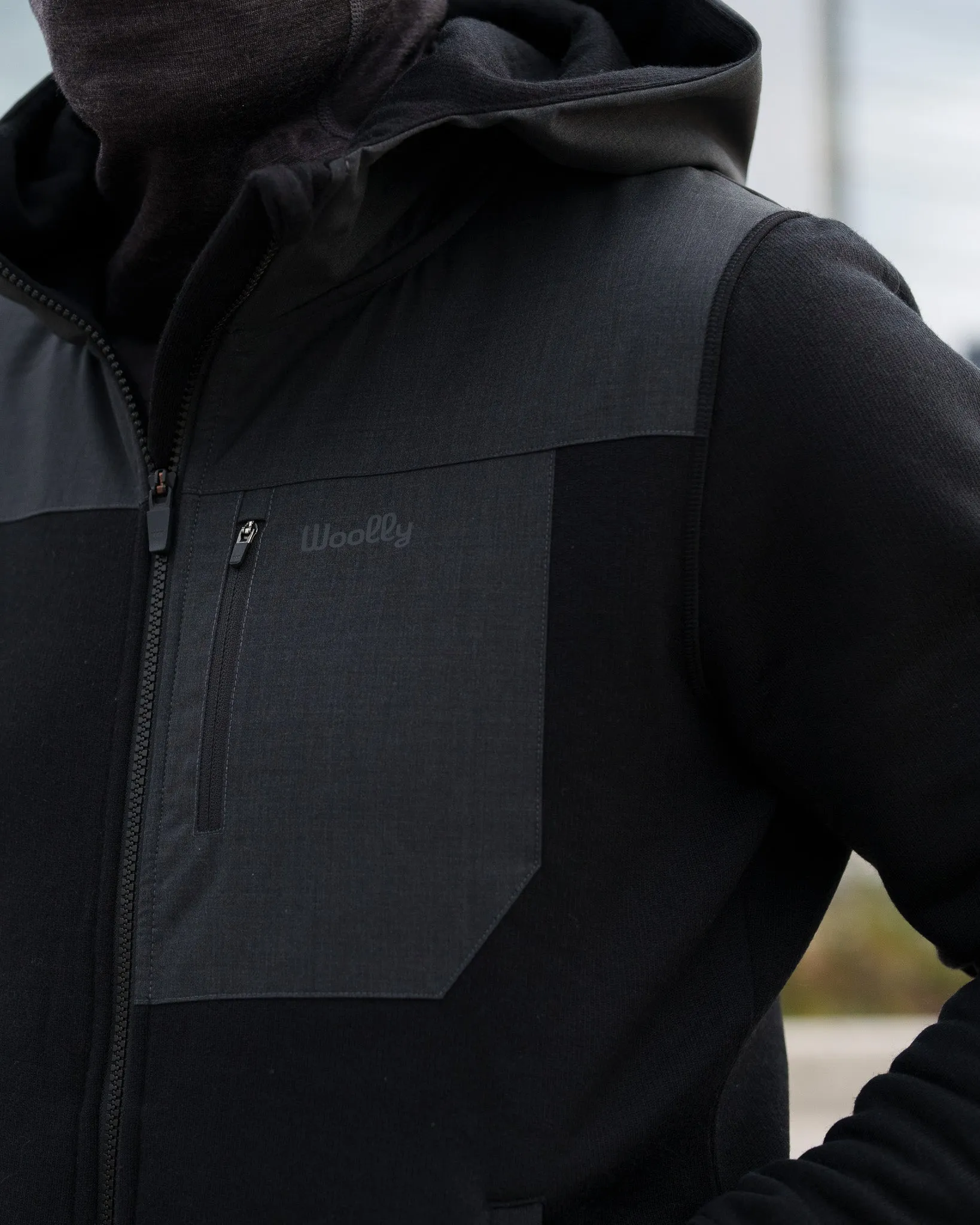 Merino Fleece Zip Hoodie