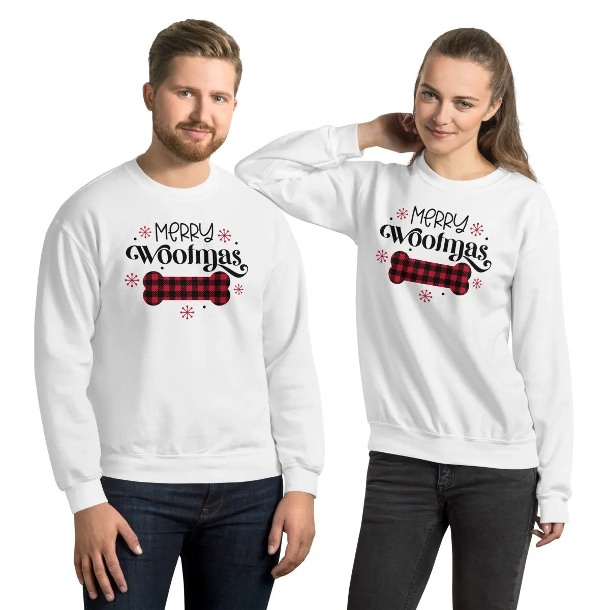 Merry Woofmas Dog Bone Sweatshirt