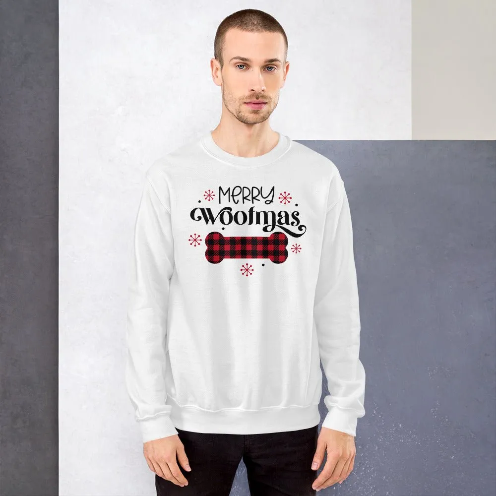Merry Woofmas Dog Bone Sweatshirt