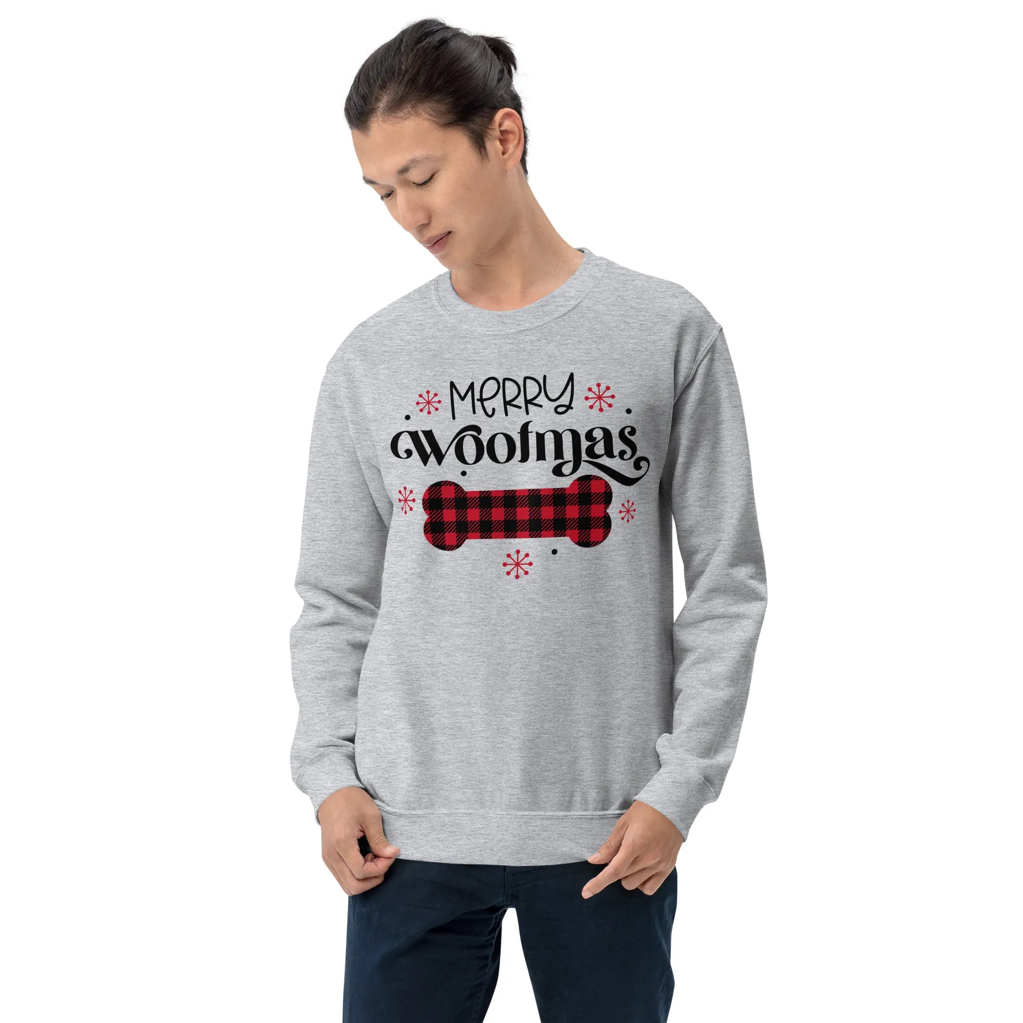 Merry Woofmas Dog Bone Sweatshirt