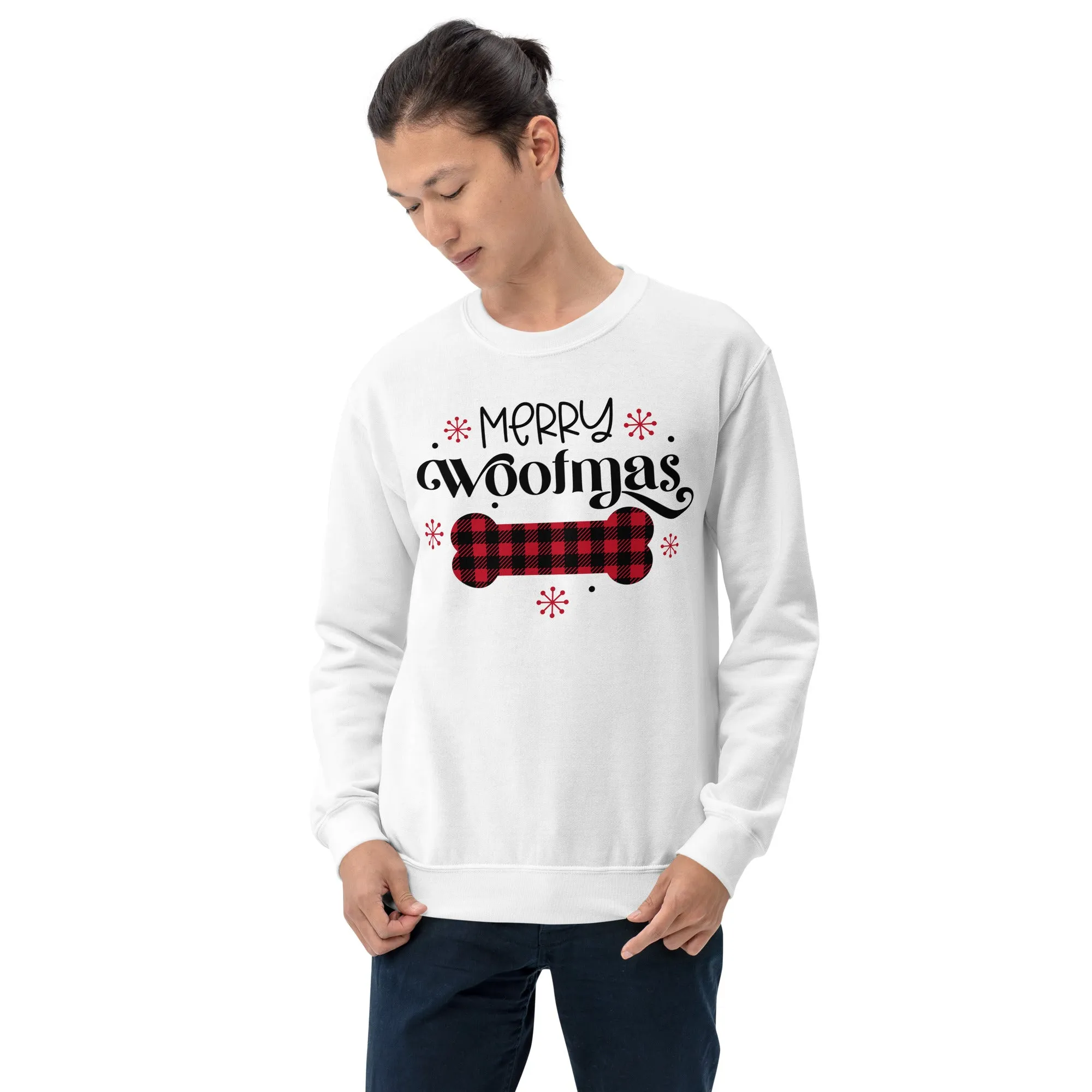 Merry Woofmas Dog Bone Sweatshirt