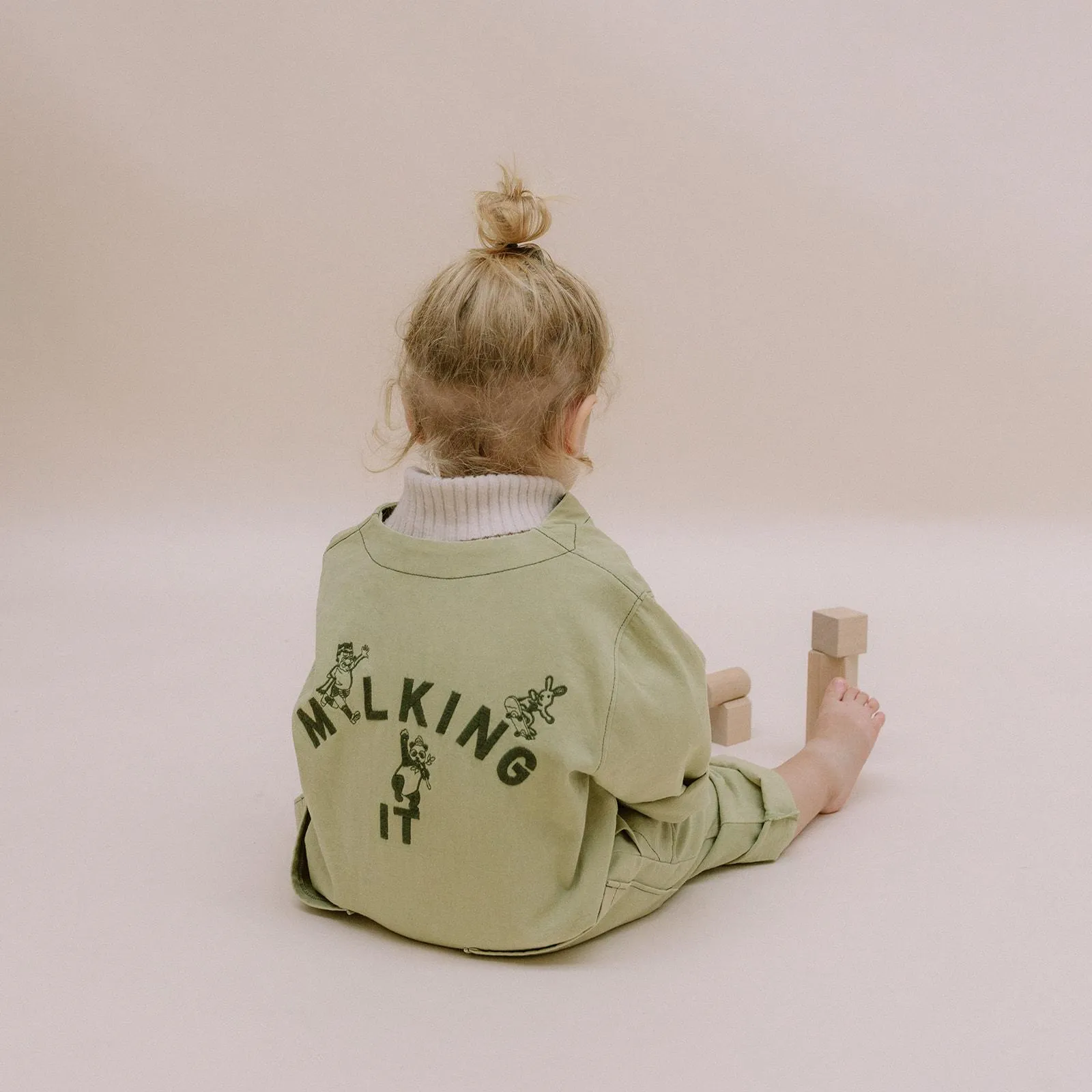 MILKING IT x ANDO Overalls (Sage)