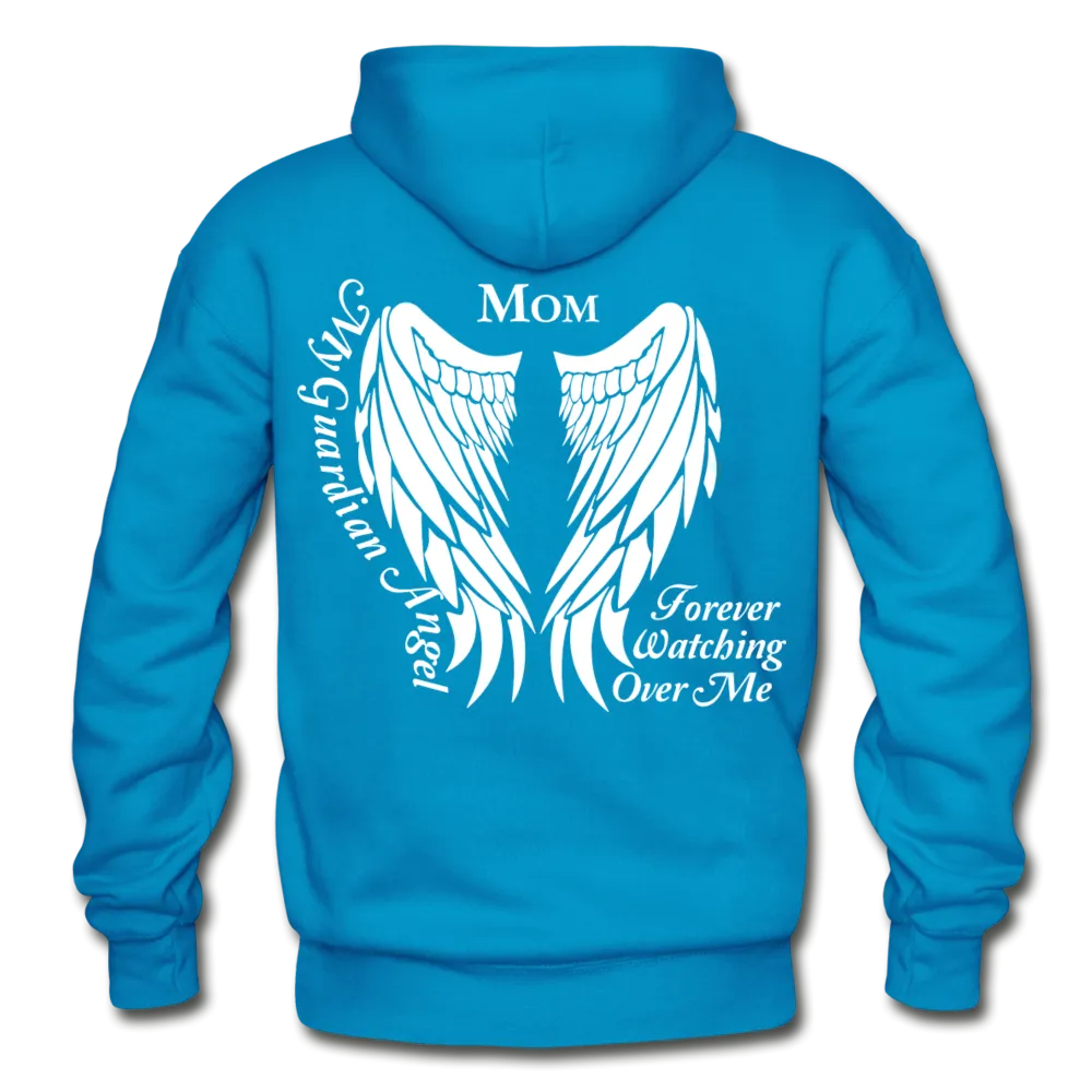 Mom Guardian Angel Gildan Heavy Blend Adult Hoodie