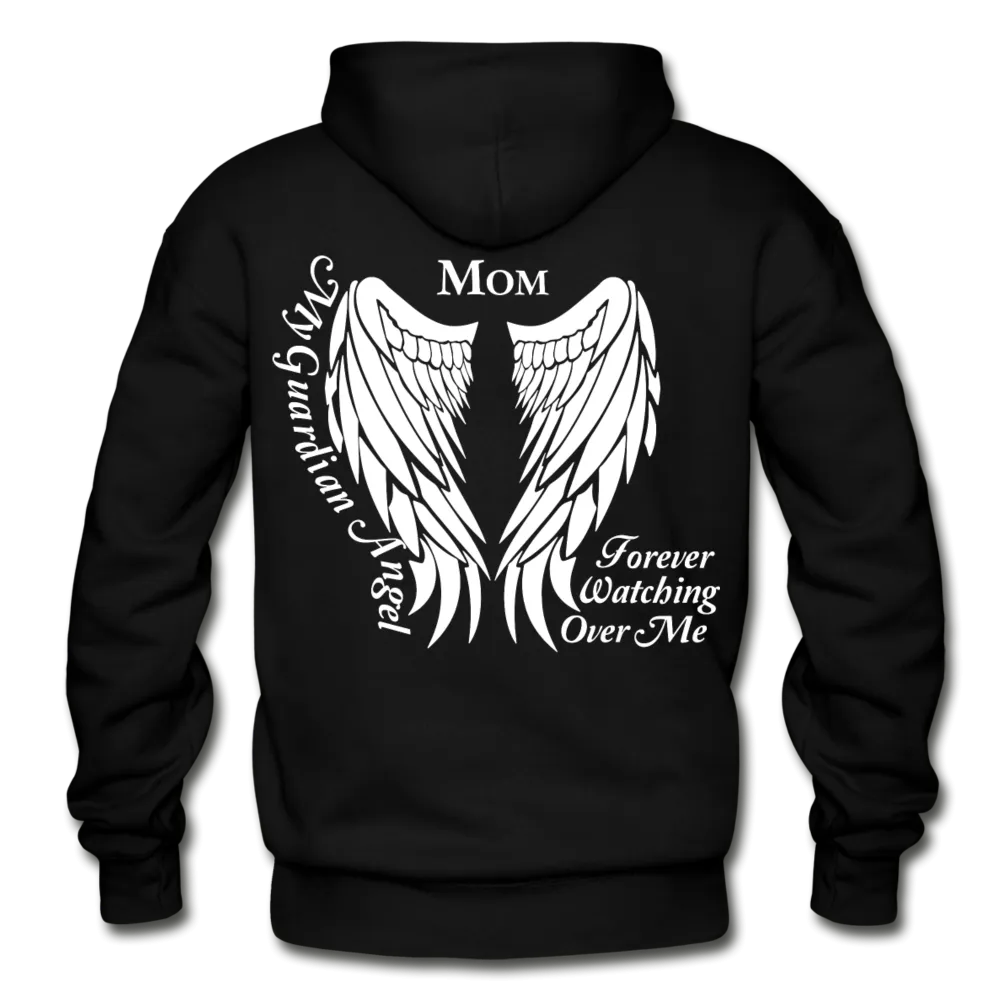 Mom Guardian Angel Gildan Heavy Blend Adult Hoodie