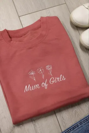 Mum of Girls Hoodie or Sweatshirt