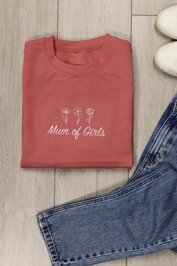Mum of Girls Hoodie or Sweatshirt