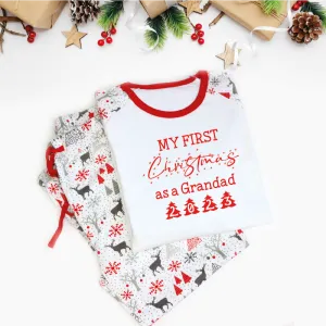 My First Christmas as Grandad Christmas Pyjamas
