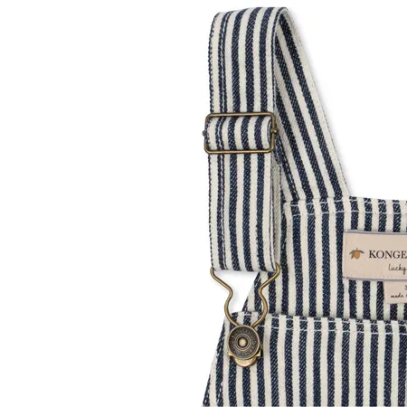 Naval Stripe Shortie Dungarees