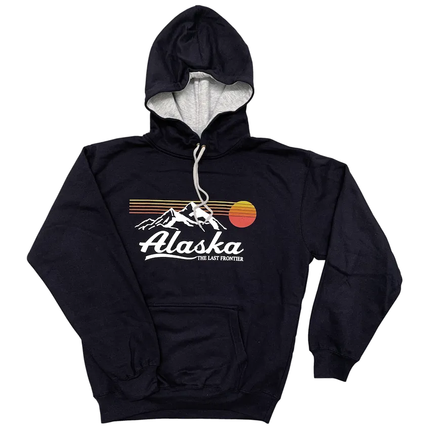 Navy Future Mountain Alaska Hoodie