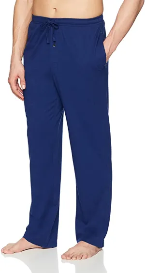 New with tags! Amazon Essentials mens Lounge/Sleep Pant in Blue, Nice lightweight fabric for summer, Sz XXL!