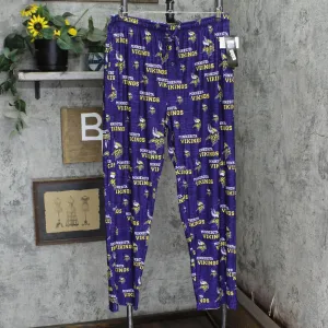 NFL Minnesota Vikings Mens Lounge Pajama Pants with Pockets 196761792855