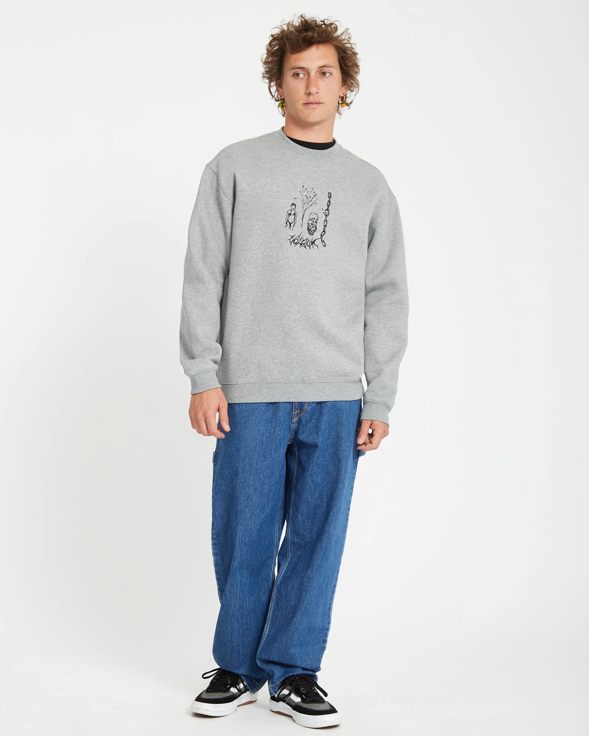 Noder Pullover - HEATHER GREY