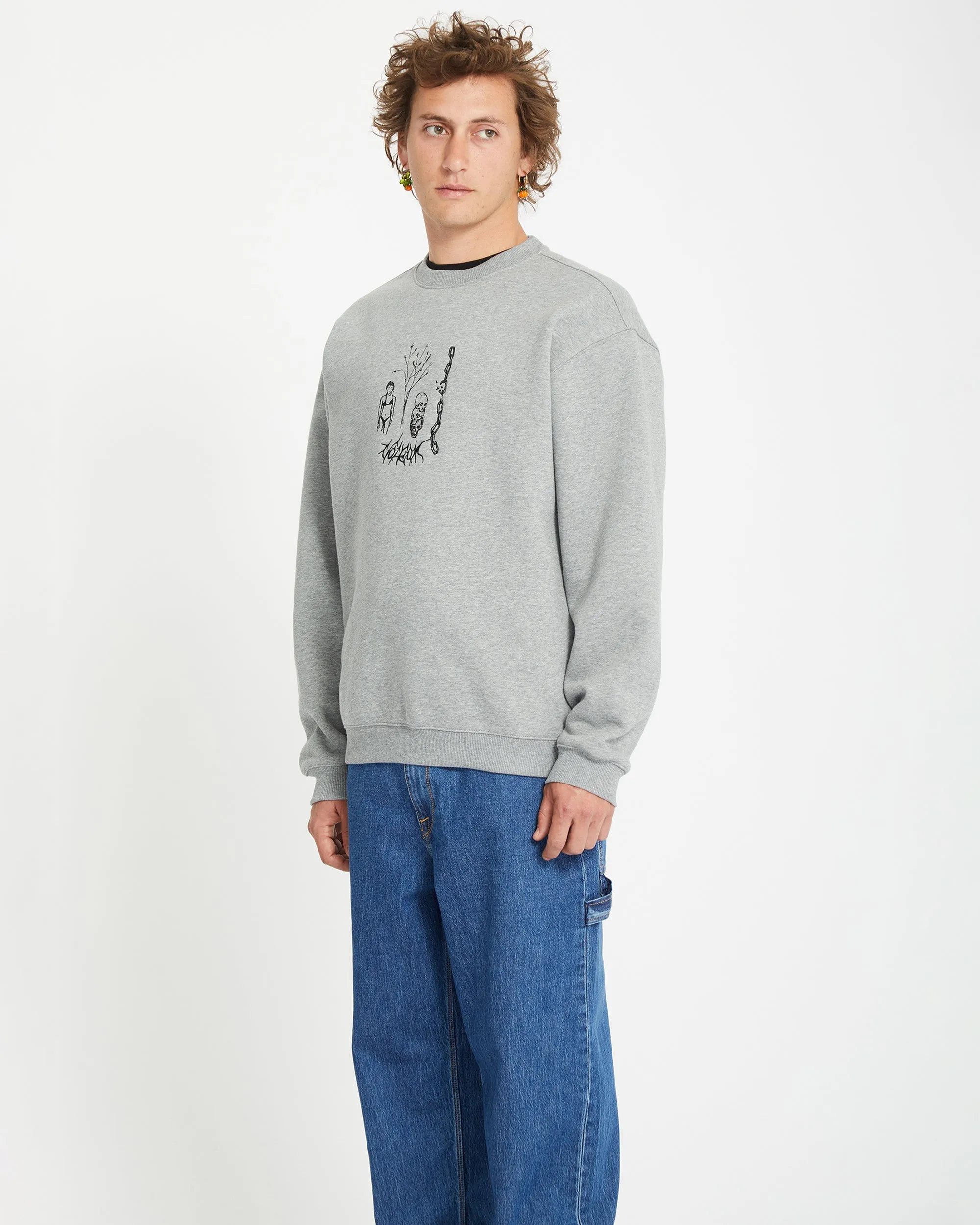 Noder Pullover - HEATHER GREY